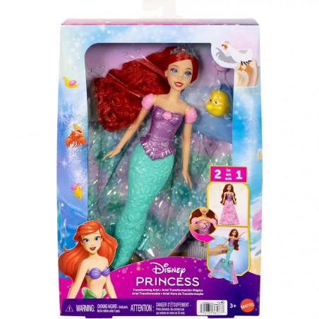 Disney Prinzessin Arielle Verwandlungs-Puppe