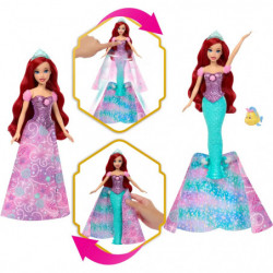 Disney Prinzessin Arielle Verwandlungs-Puppe