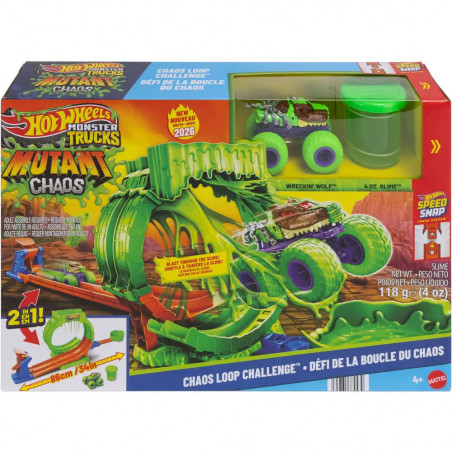 Hot Wheels Monster Trucks 1:64 Chaos Looping Challenge