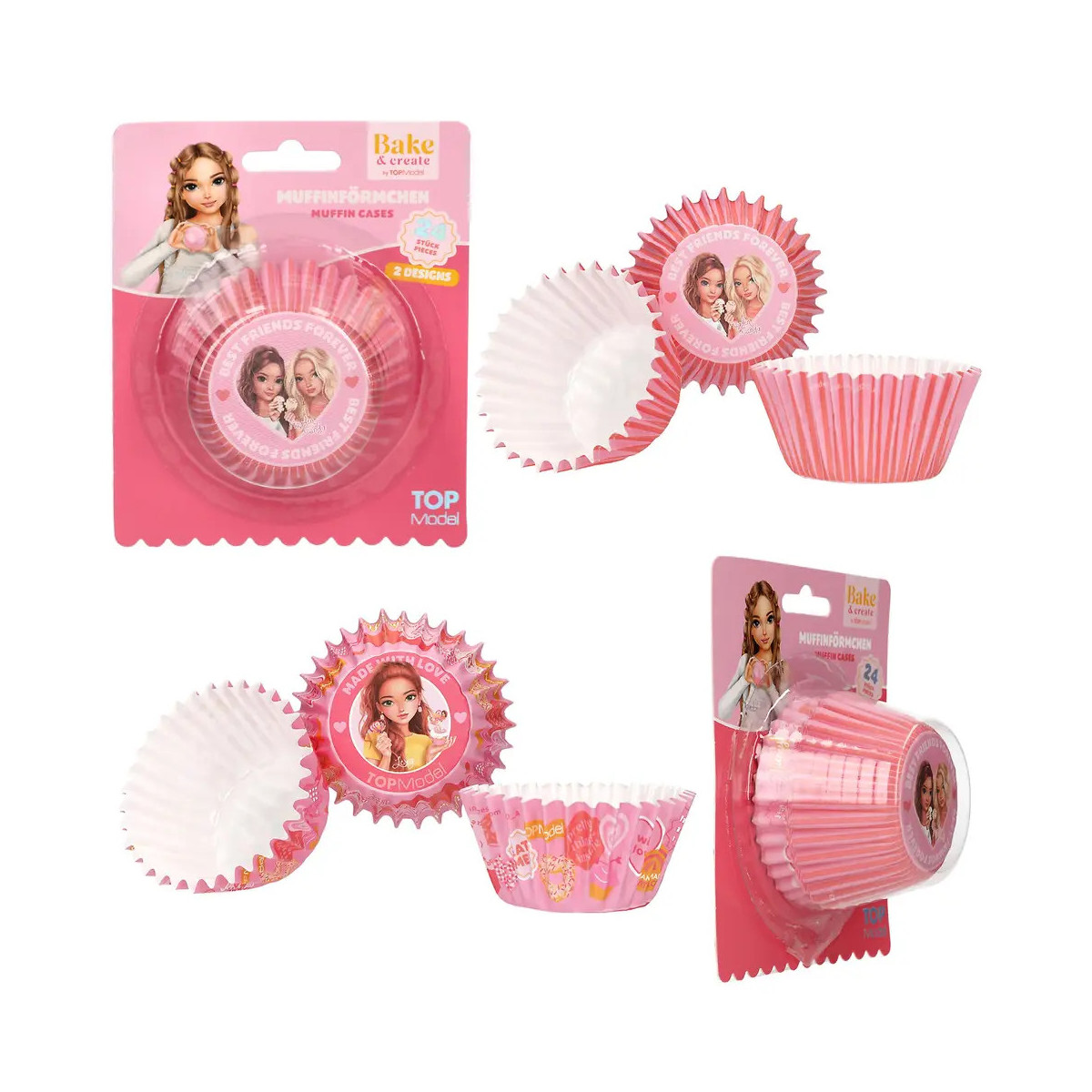 TOPModel Papier Muffinf”rmche