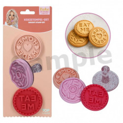 TOPModel Keksstempel Set BAKE