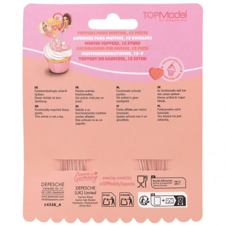TOPModel Muffin Topper 12 St