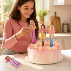 TOPModel Kuchen-Topper, 4 Stk