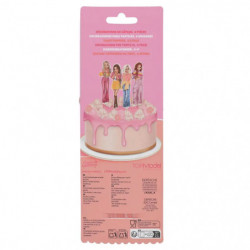 TOPModel Kuchen-Topper, 4 Stk
