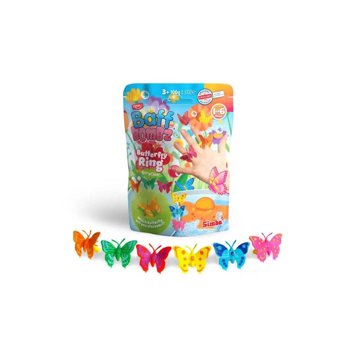 Baff Bombz Butterfly Ring Surprise