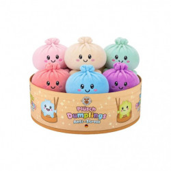 Plüsch Dumpling Anti-Stress 6,5cm 6fach sortiert