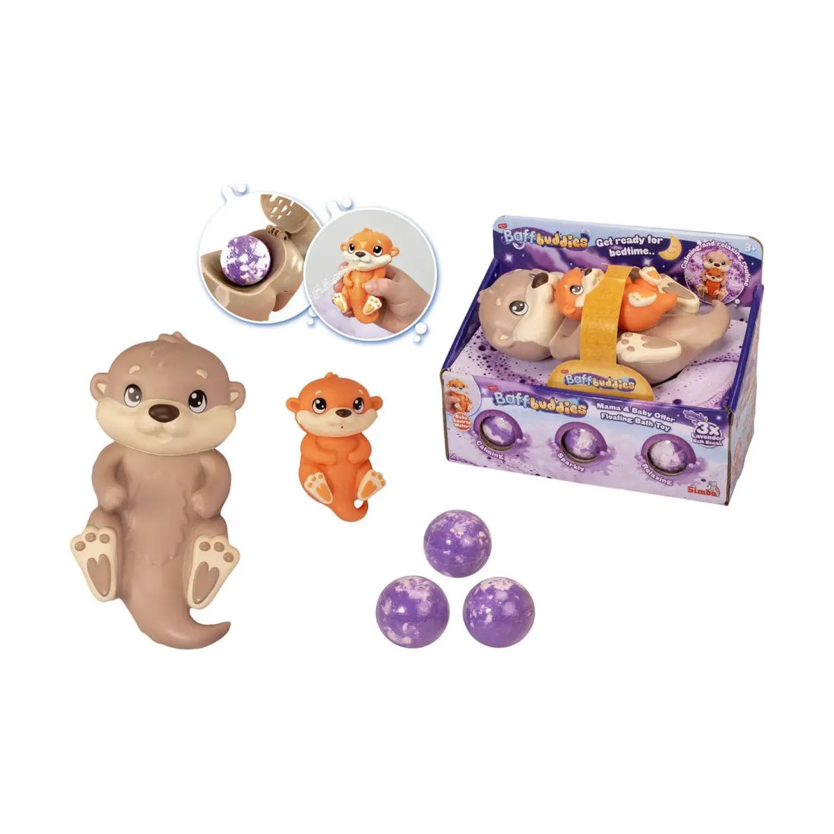 Baffbuddies Mama + Baby Otter