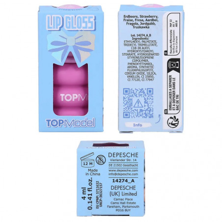 TOPModel Lipgloss Bubble KPOP