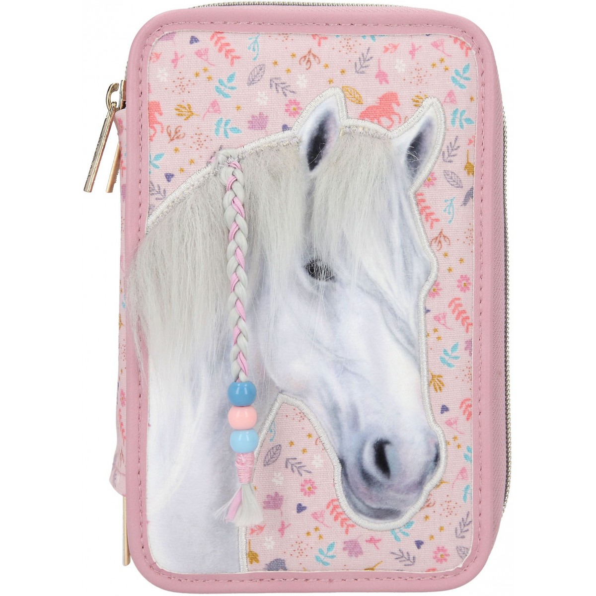 Depesche - Miss Melody - 3-Fach Federtasche Summer Garden