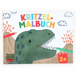 Depesche - Dino World - Kritzel Malbuch Mini Dino