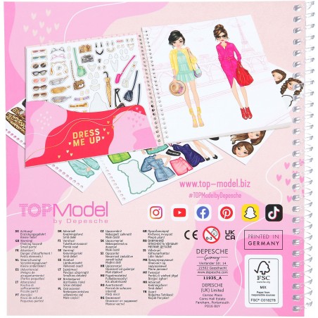 Depesche - TOPModel - Dress Me Up Stickerbuch Depesche - TOPModel - Dress Me Up Stickerbuch