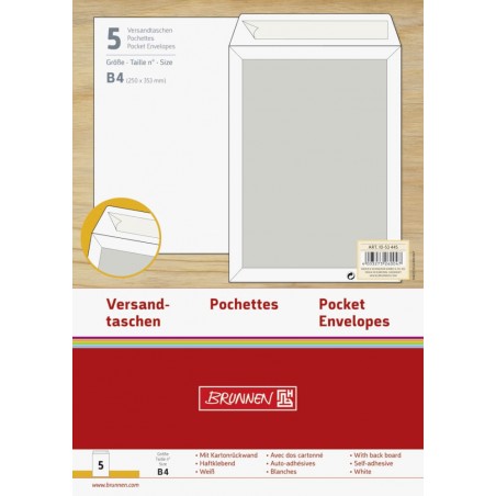 Versandtasche B4 ws