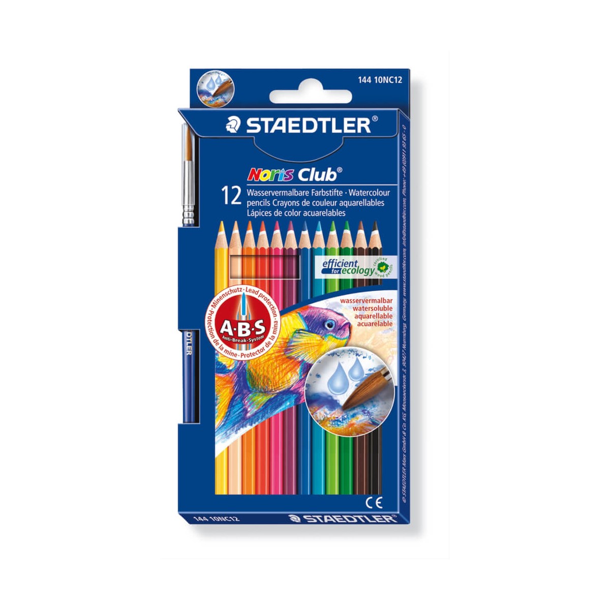 Farbstift NC aquare. 12St 100% PEFC