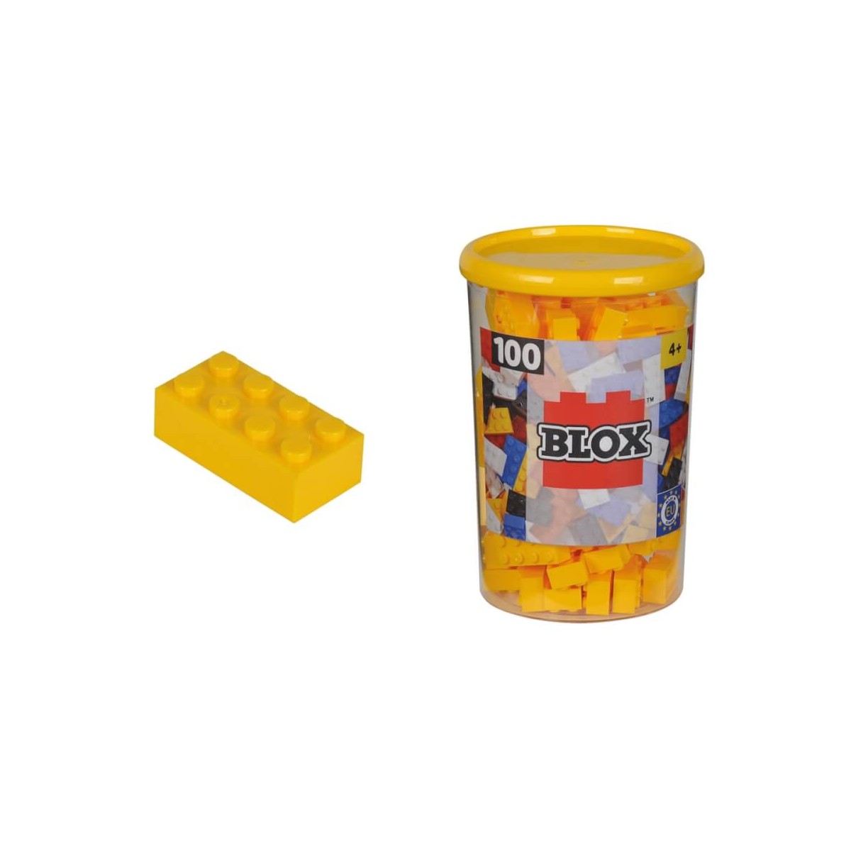 Blox 100 gelbe Steine in Dose