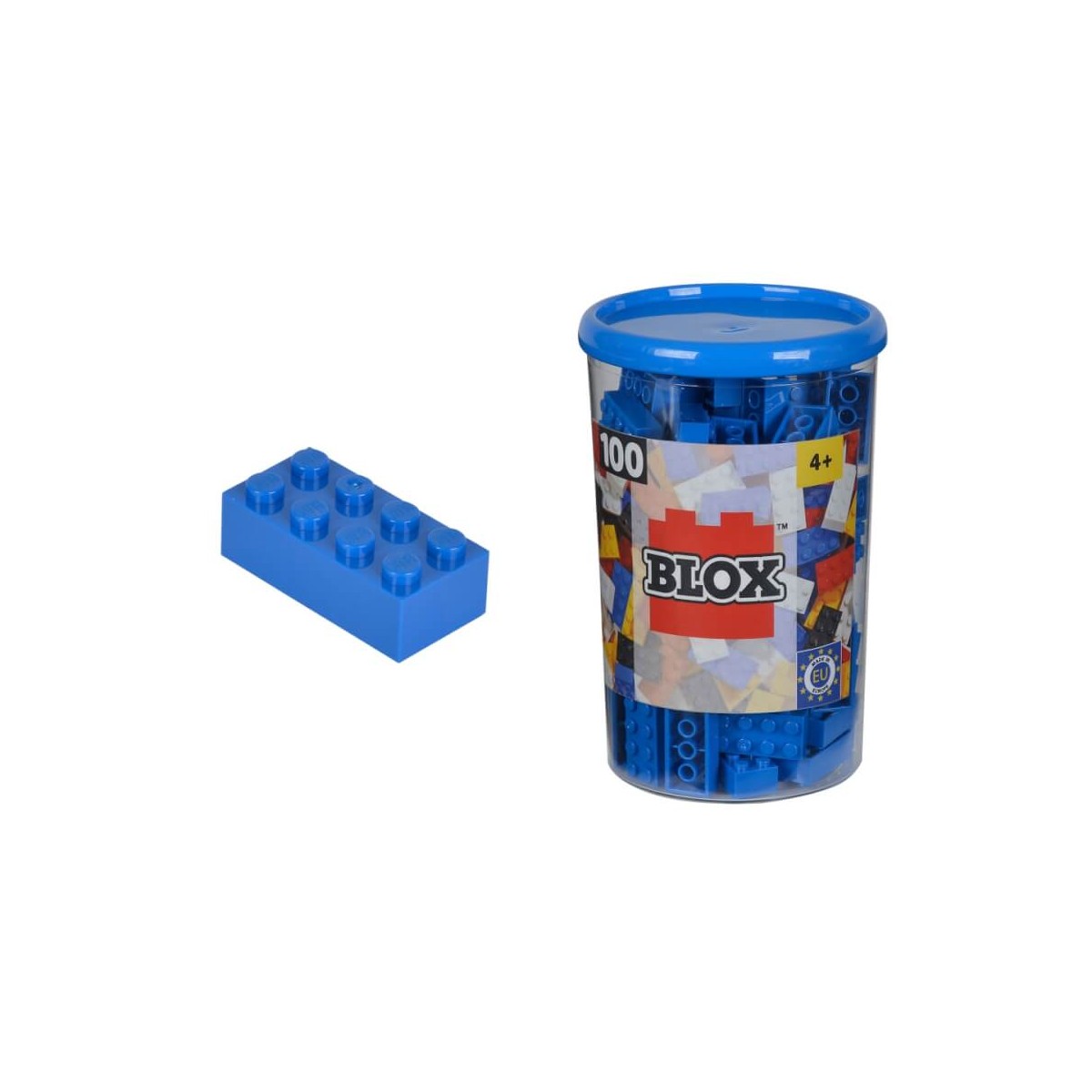 Blox 100 blaue Steine in Dose