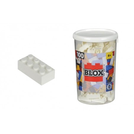 Blox 100 weiße Steine in Dose