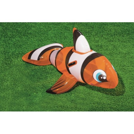 Schwimmtier Clown Fisch 158cm Badeartikel Tier aufblasbare Luftmatratze 9649 