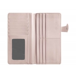 Langbörse Schmetterlinge hellblau (1)