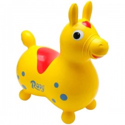 Hüpf Pferd Rody gelb