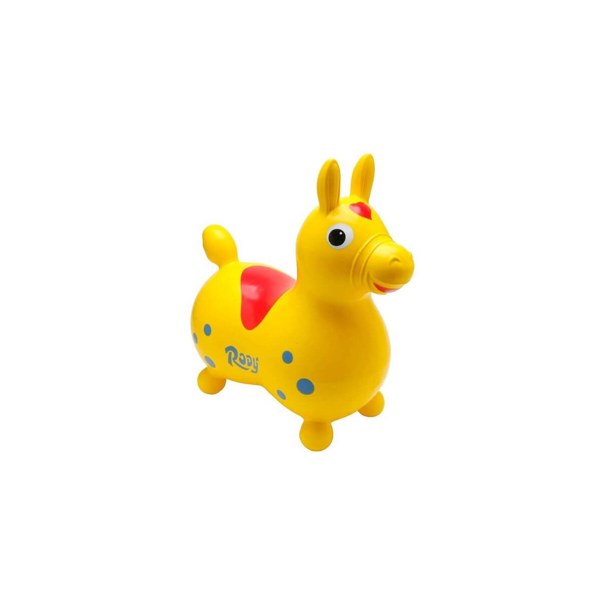 Hüpf Pferd Rody gelb