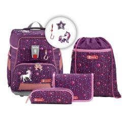 e-SPACE Schulranzen-Set Dreamy Unicorn, 5-teilig