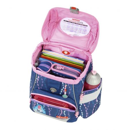 2IN1 PLUS Schulranzen-Set Mermaid, 6-teilig