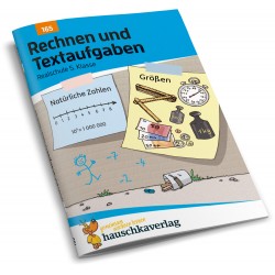 Hauschka Verlag - Rechnen und Textaufgaben - Realschule 5. Klasse, A5- Heft