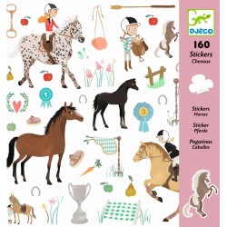 Djeco - Sticker: Horses