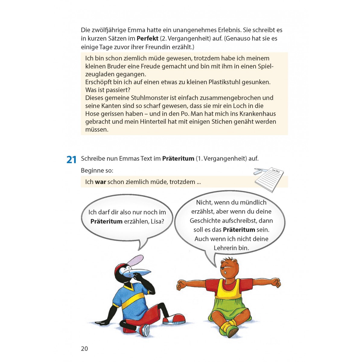 Erlebniserzählung. Aufsatz 4.-5. Klasse