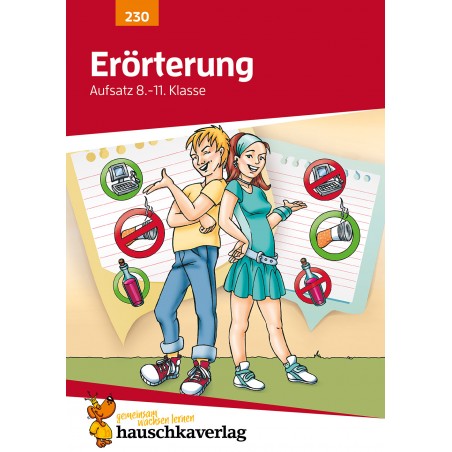 Hauschka Verlag - Erörterung. Aufsatz 8.-11. Klasse, A5- Heft