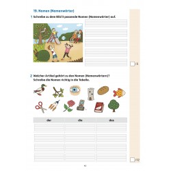 Hauschka Verlag - Tests in Deutsch - Lernzielkontrollen 1. Klasse, A4- Heft