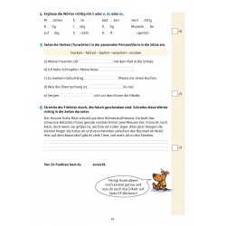 Hauschka Verlag - Tests in Deutsch - Lernzielkontrollen 3. Klasse, A4- Heft
