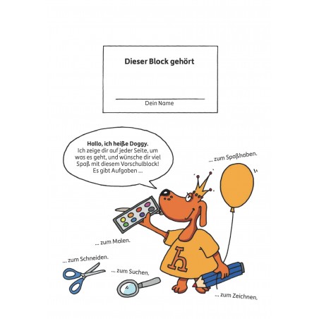 Hauschka Verlag - Vorschulblock - Logisches Denken, rätseln und knobeln ab 5 Jahre, A5-Block