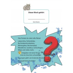 Hauschka Verlag - Rätselblock ab 9 Jahre, Band 1, A5-Block