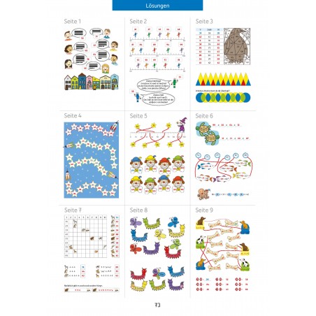 Hauschka Verlag - Quer durch die 2. Klasse, Mathe und Deutsch - A5-Übungsblock