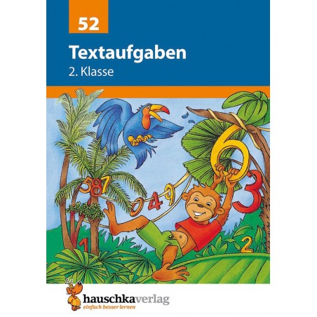 Hauschka Verlag - Textaufgaben 2. Klasse, A5- Heft