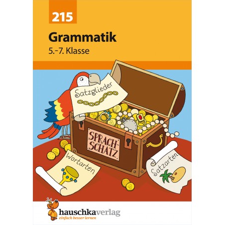 Hauschka Verlag - Grammatik 5.-7. Klasse, A5- Heft
