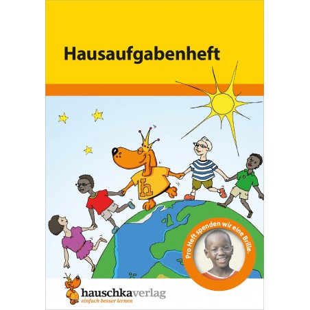 Hauschka Verlag - Hausaufgabenheft Grundschule, A5-Heft