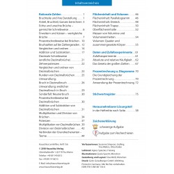 Hauschka Verlag - Rechnen und Textaufgaben - Gymnasium 6. Klasse, A5- Heft