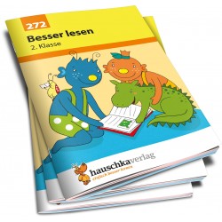 Hauschka Verlag - Besser lesen 2. Klasse, A5- Heft