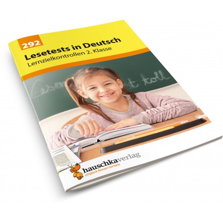 Hauschka Verlag - Lesetests in Deutsch - Lernzielkontrollen 2. Klasse, A4- Heft