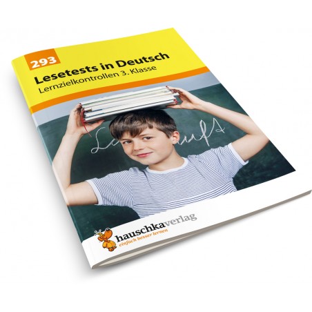 Hauschka Verlag - Lesetests in Deutsch - Lernzielkontrollen 3. Klasse, A4- Heft