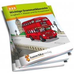 Hauschka Verlag - Wichtige Grammatikbereiche. Englisch 7. Klasse und für Erwachsene, A5-Heft Hauschka Verlag - Wichtige Grammatikbereiche. Englisch 7. Klasse und für Erwachsene, A5-Heft