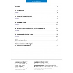 Hauschka Verlag - Wichtige Grammatikbereiche. Englisch 7. Klasse und für Erwachsene, A5-Heft