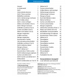 Hauschka Verlag - Vorschule: Zahlen entdecken, A5-Heft