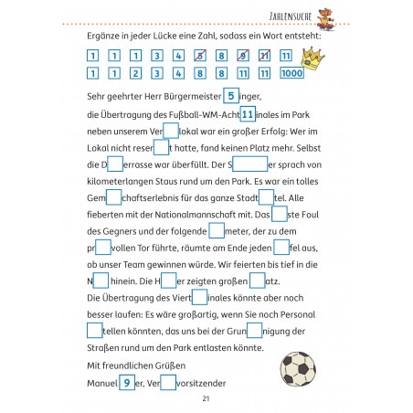 Hauschka Verlag - Rätselblock ab 10 Jahre, Band 1, A5-Block