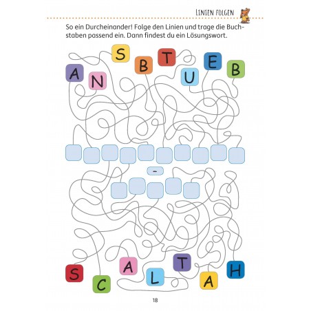 Hauschka Verlag - Rätselblock ab 8 Jahre, Band 2, A5-Block