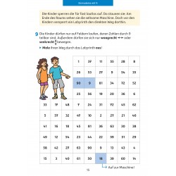 Hauschka Verlag - Mathe-Abenteuer: Im Mittelalter - 3. Klasse, A5-Heft