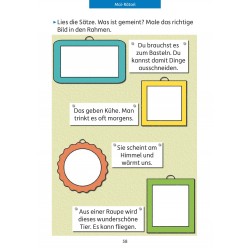 Hauschka Verlag - Quer durch die 1. Klasse, Lesen üben - A5-Übungsblock