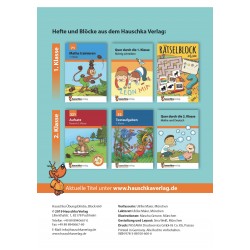 Hauschka Verlag - Quer durch die 1. Klasse, Lesen üben - A5-Übungsblock